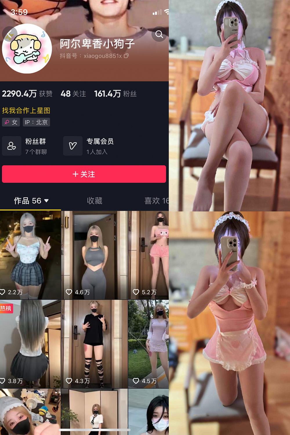 抖音 阿尔卑香小狗子 微密圈子分享  NO.039期 【10P】