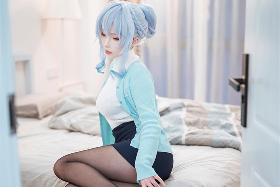 最全rioko凉凉子（肉扣热热子）cos雪女图片集作品鉴赏