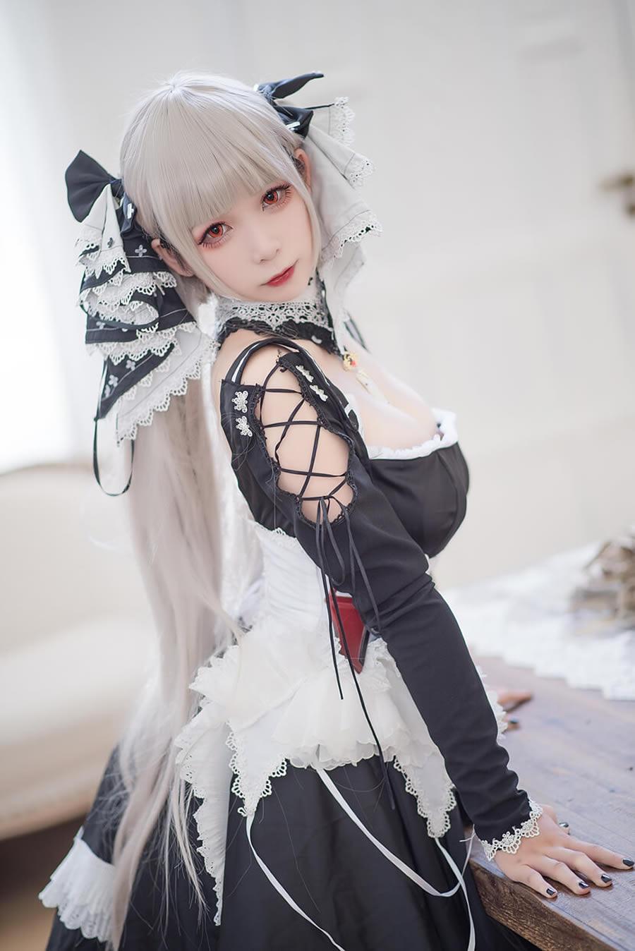 樱落酱w圣路易斯礼服cos可畏全部作品 樱落酱w圣路易斯礼服cos可畏全部作品