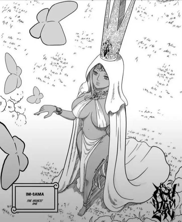 海贼王1132话：果然，伊姆是大美女，加林圣讨伐革命军，龙出手了