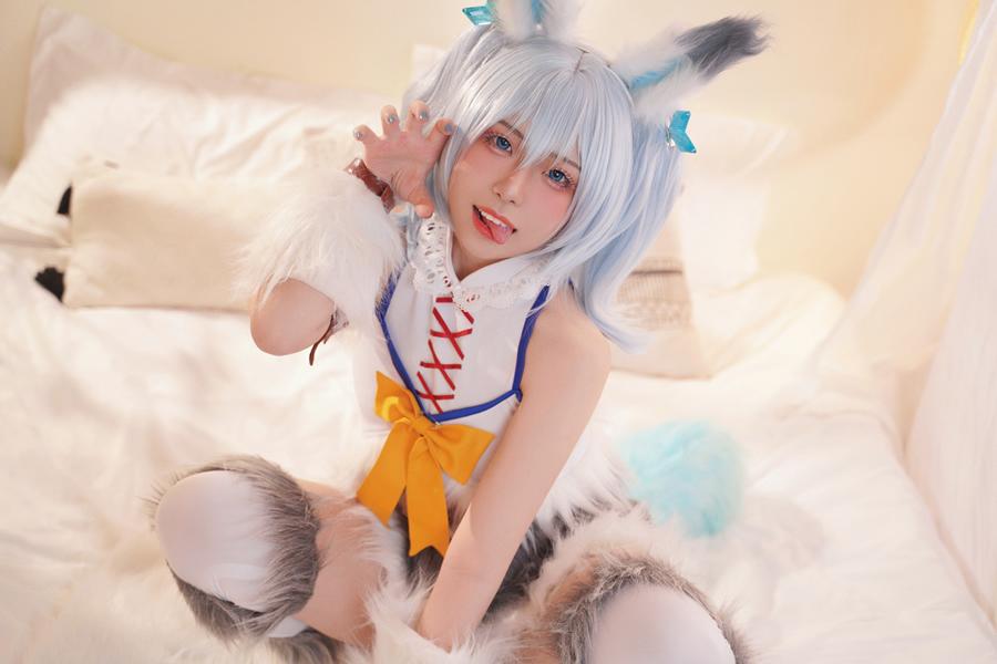 颜值博主虎森森（嗷呜虎虎）cos图片包全部集合