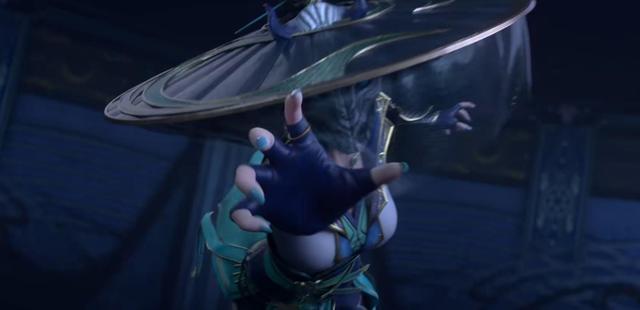 青鳞斗尊建模太猛，云韵花宗模直接封神？和萧炎暧昧互动敢还原吗