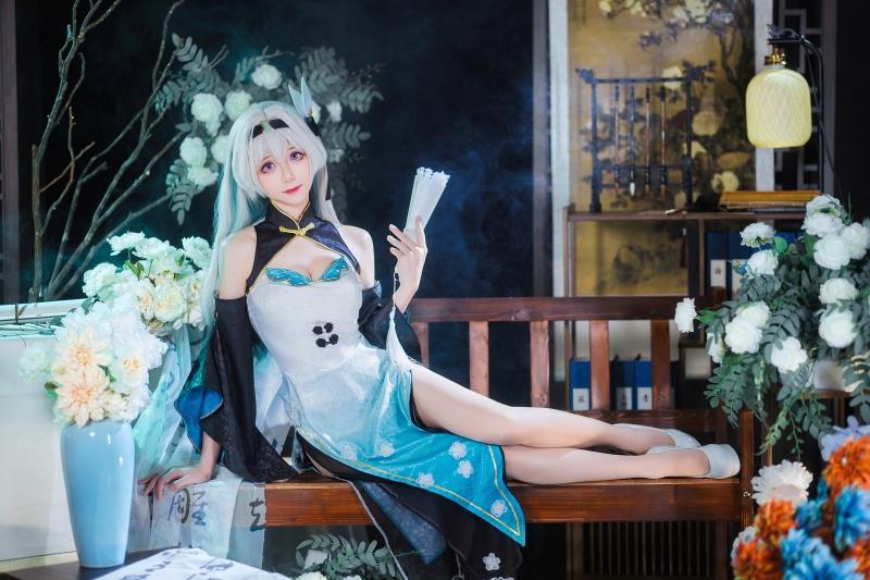 Tomoyo酱作品星穹铁道 流萤旗袍【24P-106MB】