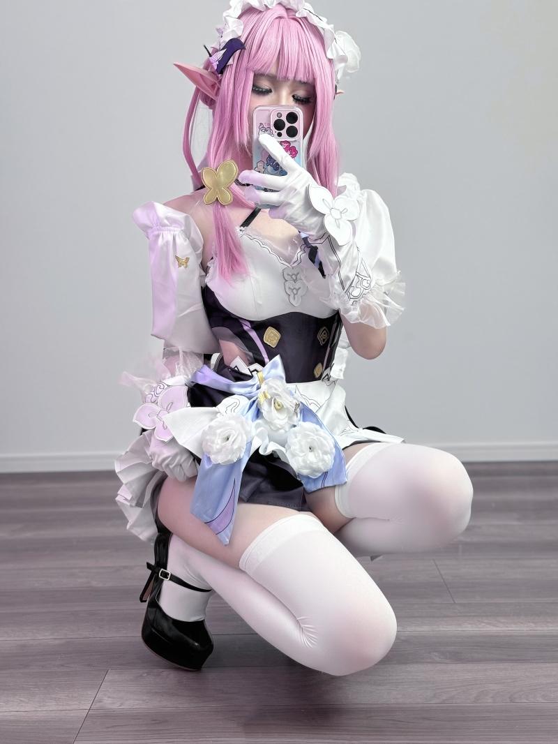 幼愛Youmeko作品崩坏3 爱莉希雅女仆装【20P-68.5MB】