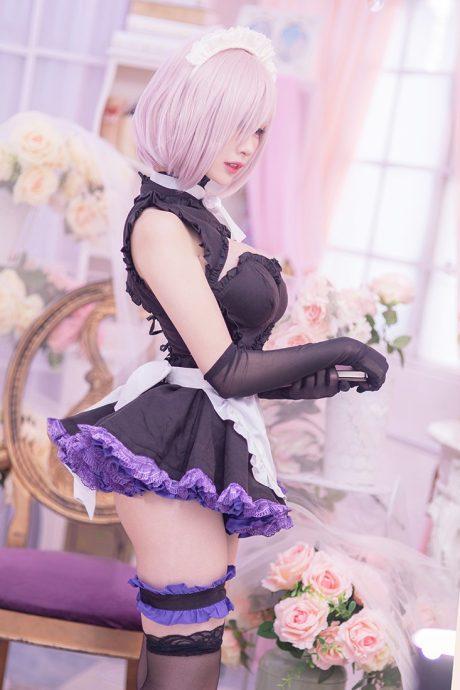 Mon夢_monpink玛修COS：展现基列莱特的温柔与坚定