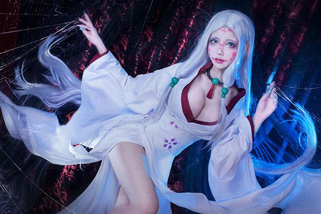 Mon夢_monpink蜘蛛鬼COS：演绎魔鬼母亲的邪魅美艳