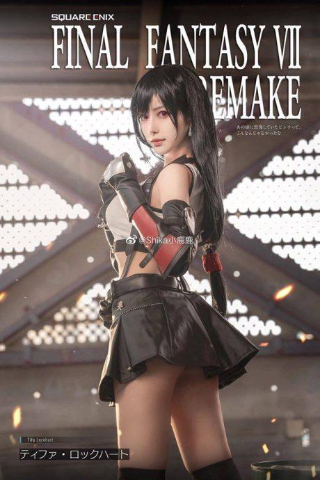 Shika小鹿鹿蒂法COS：神还原战斗女神的力量与美貌