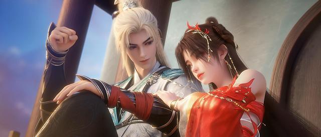 昊灵CP捏腰杀太甜了！石昊大婚后奔赴边荒，凰女真是火灵儿前世？