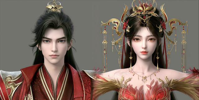 昊灵CP黑发红妆终成婚！火灵儿婚服被嘲布料少？石昊婚后秒搞事业