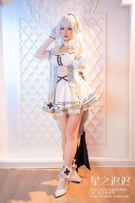星之迟迟光辉COS：演绎碧蓝航线舰娘的优雅与迷人