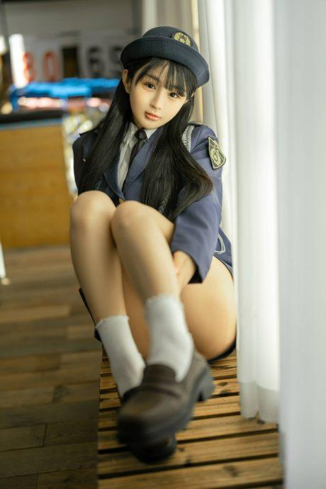 桜井宁宁中野美树COS：重温铁甲小宝甜美警察的温柔可爱