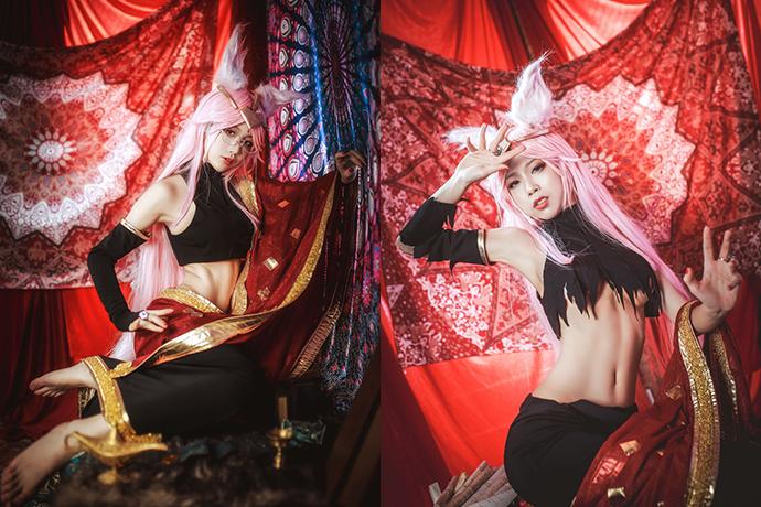 水淼aquacos玉藻前柯杨斯卡娅图片像逗趣变身秀