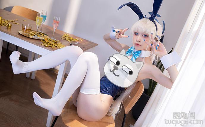 水淼aqua飞鸟马时cos图集，《蔚蓝档案》91张视觉盛宴纷呈