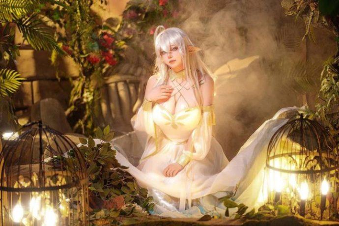 菌烨tako纳西妲COS：演绎吉祥草王的美丽与神秘魅力