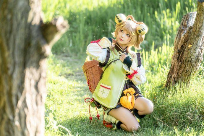 蠢沫沫瑶瑶COS：以温柔可爱的小仙女形象惊艳亮相