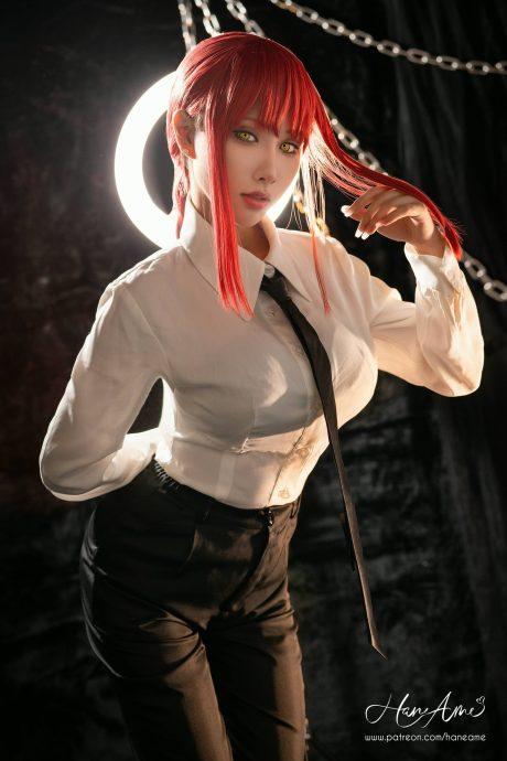 链锯人雨波HaneAmeCOS：演绎玛奇玛的支配感与致命魅力