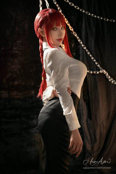 链锯人雨波HaneAmeCOS：演绎玛奇玛的支配感与致命魅力