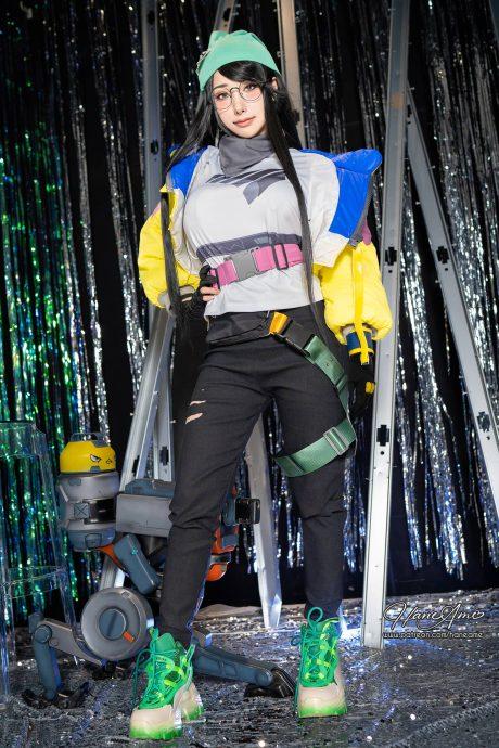 雨波HaneAme无畏契约COS：再现恺宙的硬核气质与魅力