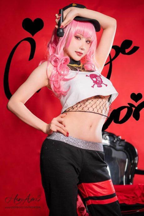 雨波HaneAme森卡里奥斯佩COS：性感小恶魔引爆视觉盛宴