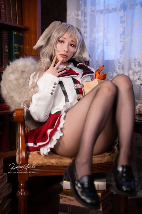 雨波HaneAme艾莉丝COS：展现野性与优雅的完美交融