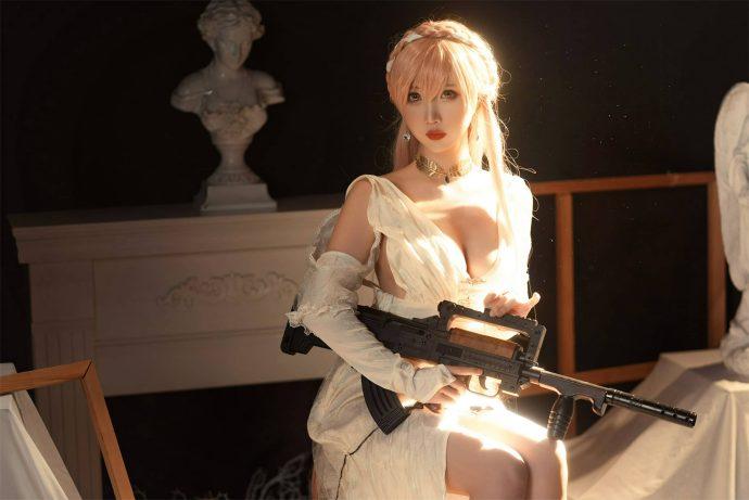 面饼仙儿OTs-14COS：完美还原天意佳人的冷艳与优雅