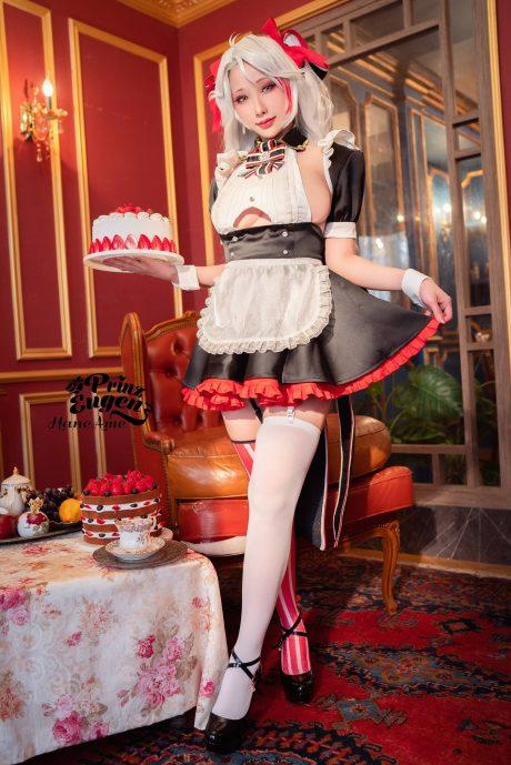 高贵与俏皮的融合：雨波_HaneAme欧根亲王COS完美再现