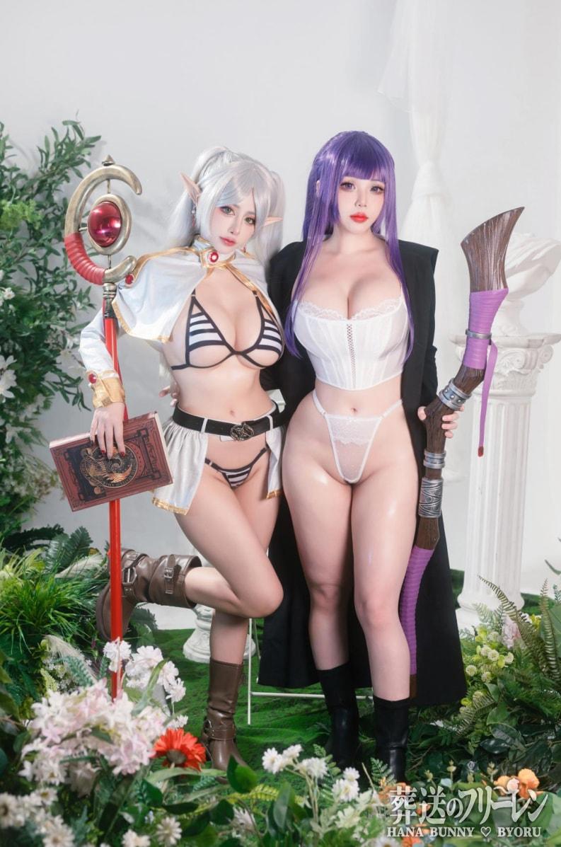 Byoru#Fern and Frieren Sousou no Frieren (&Hana Bunny)