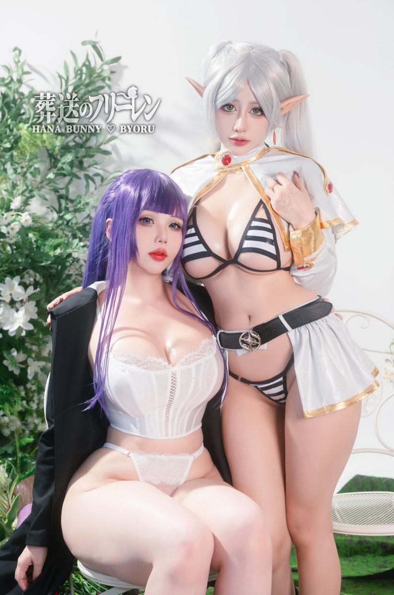 Byoru#Fern and Frieren Sousou no Frieren (&Hana Bunny)