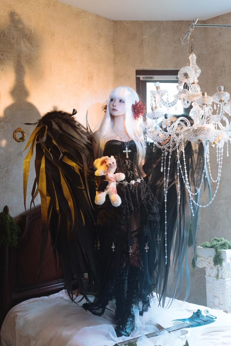 蠢沫沫作品摄影作品 黑天鹅【84P-946MB】