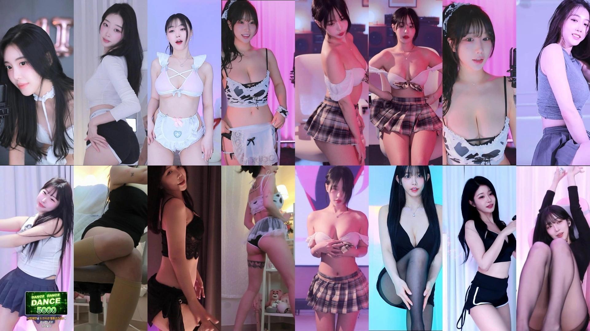 AfreecaTv韩国BJ 2025年3月25日录制舞蹈合集