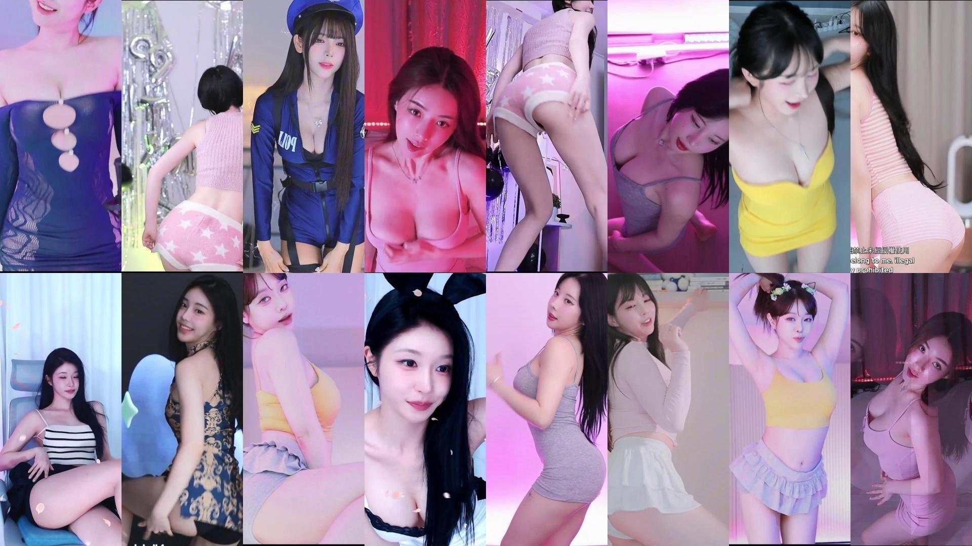 AfreecaTv韩国BJ 2025年5月19-20日录制舞蹈合集