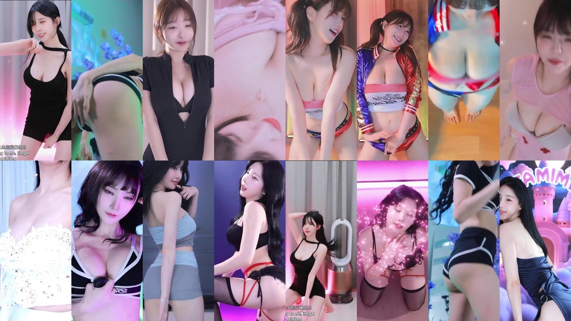 AfreecaTv韩国BJ 2025年6月3日录制舞蹈合集