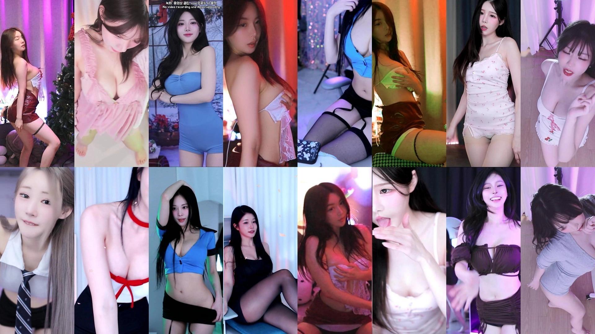 AfreecaTv韩国BJ 24年12月29日录制舞蹈合集