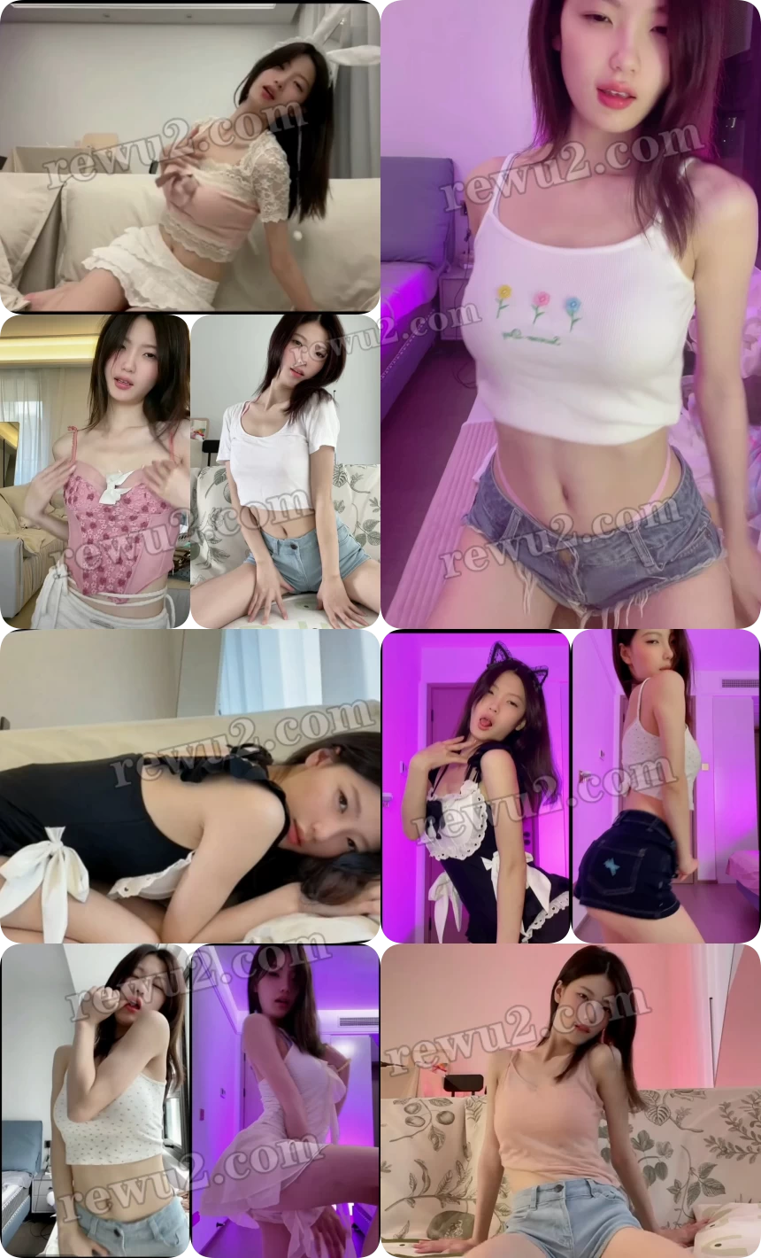 【快手主播】 玻璃心小猫咪 直播跳舞录屏 无水印 （26V970M）