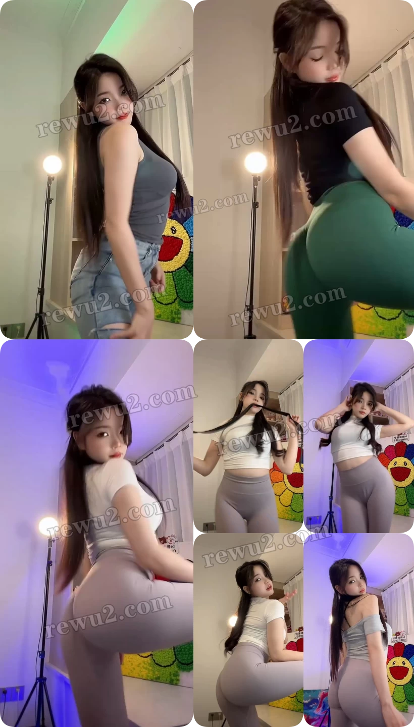 【快手主播】哇塞婧婧  美臀欣赏 跳舞录屏 无水印 （8v/410m）