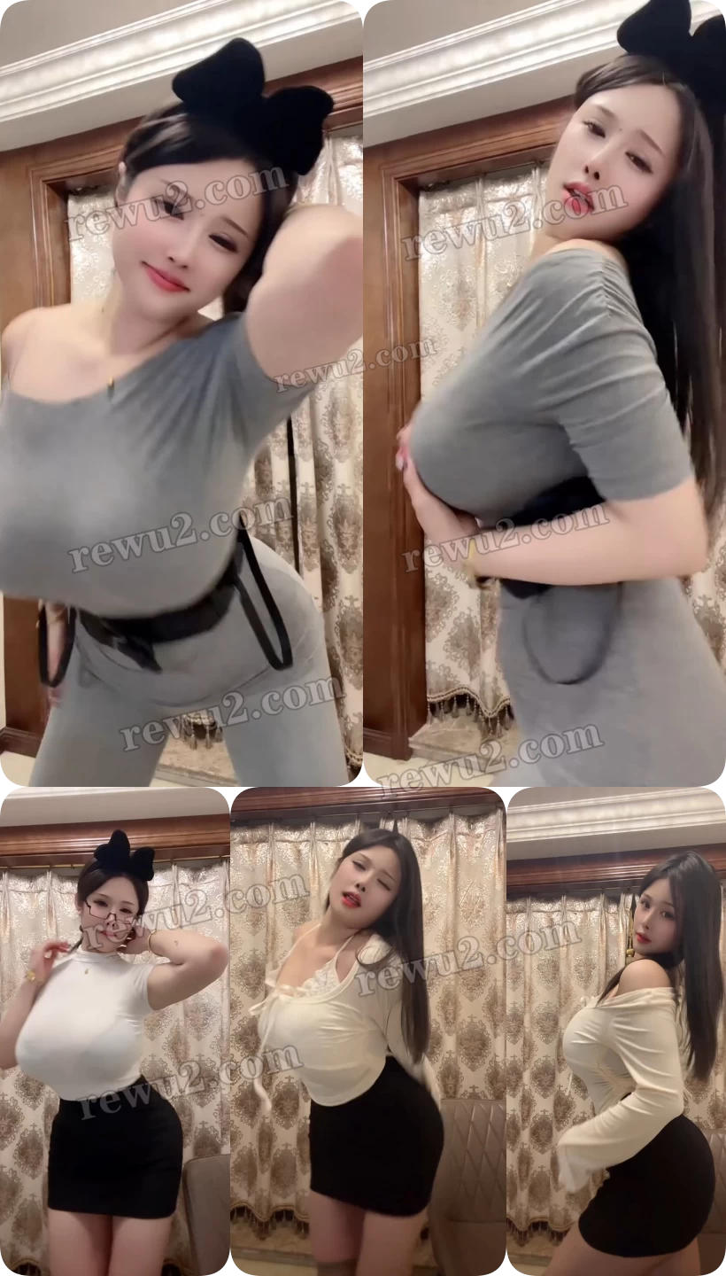 【快手主播】宋星星大奶摇跳舞录屏 无水印 （4v/313m）