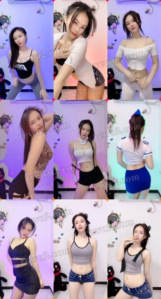 【快手主播】小公举洋 跳舞 无水印 （12v/100m）