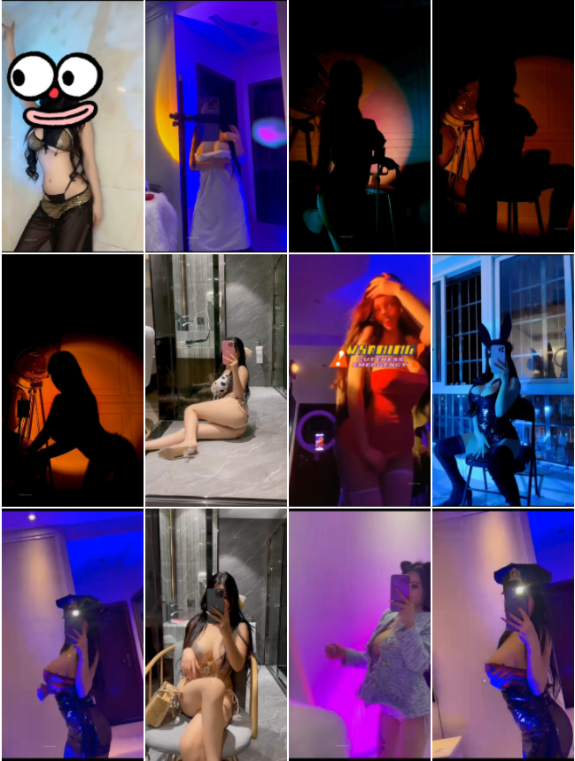 【快手主播】糖糖裸乃影子舞（15V900M）