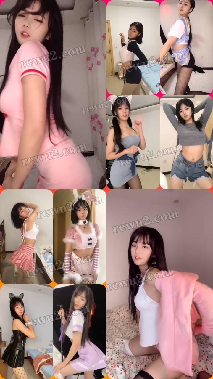 【快手主播】长不大的包子粉丝群跳舞 无水印 （17v/186m）