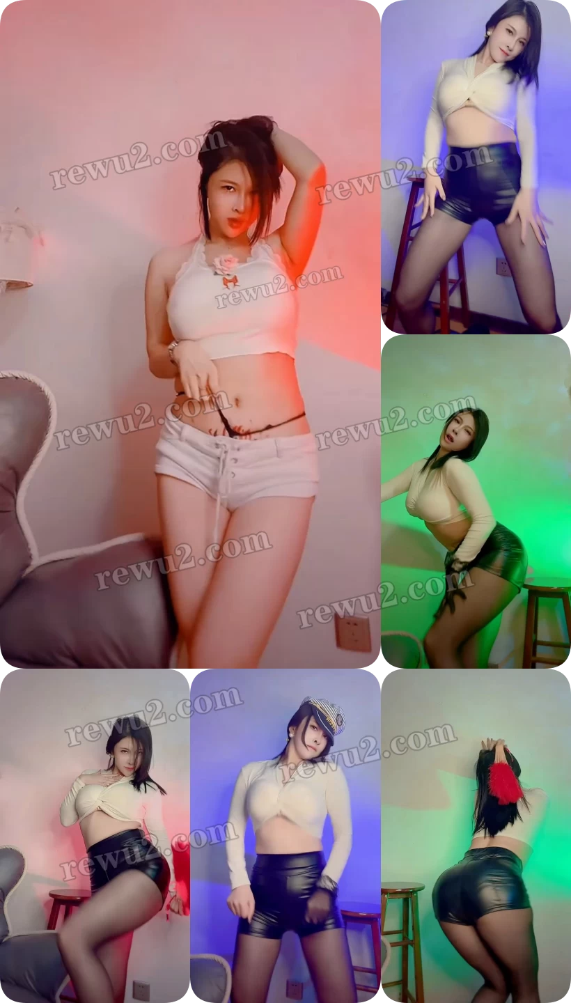 【快手主播】阿美在努力 1/2 汝摇慢摇摩托摇无水印 （6v/308m）