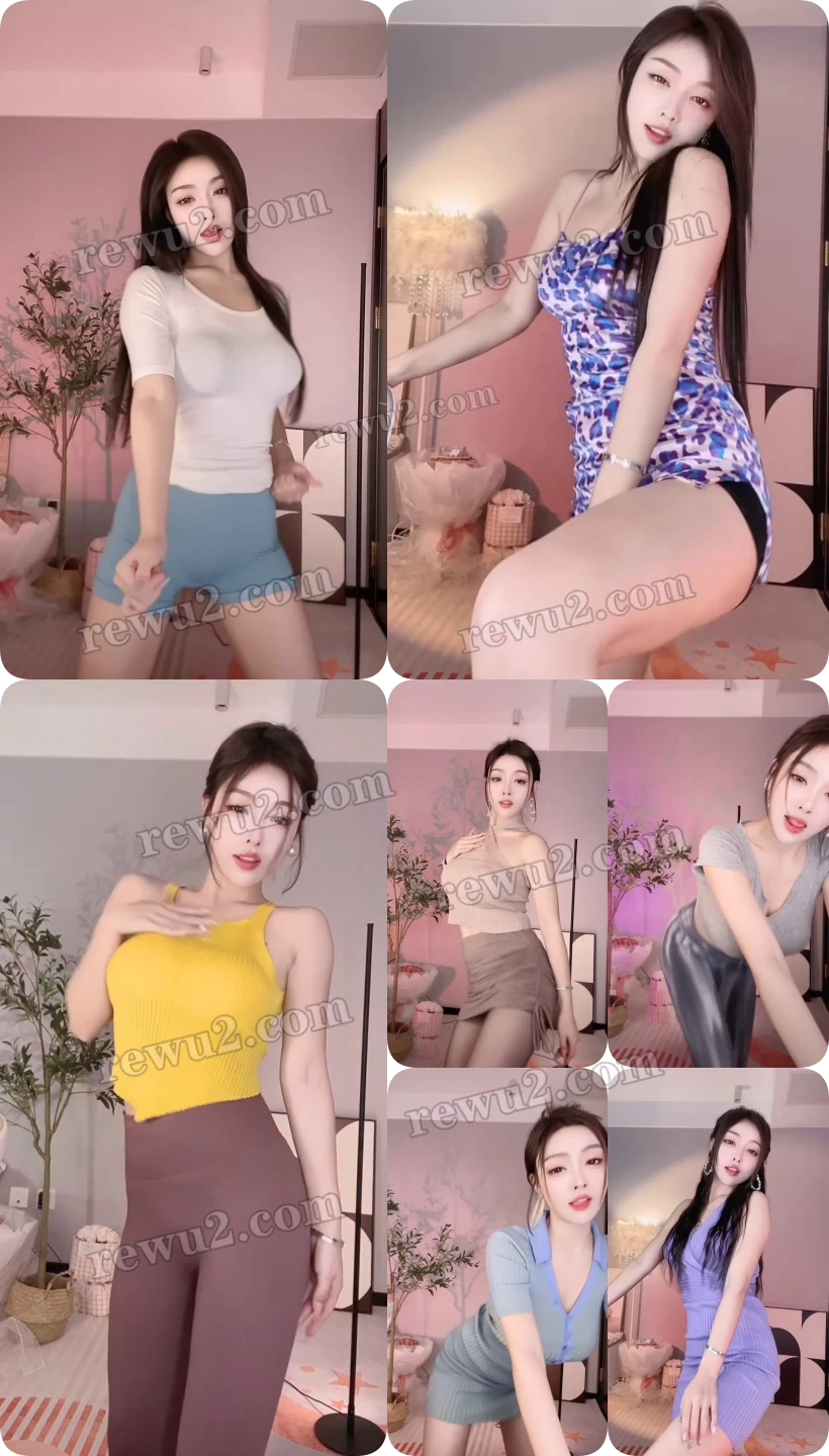 【快手主播】饭饭 加特林汝摇抖豚跳舞录屏 无水印（8v/0.99g）