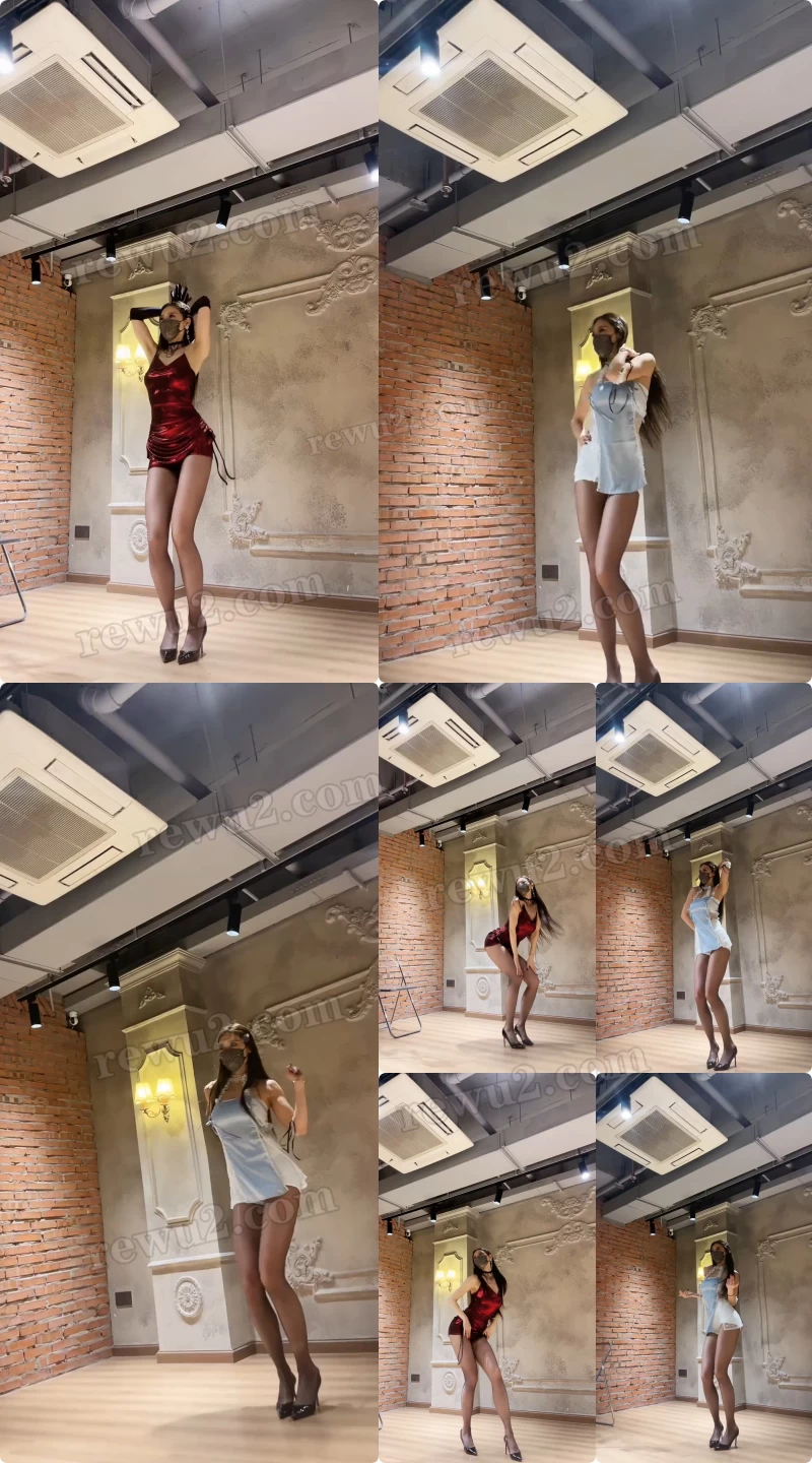 【抖音主播】kiko/爱跳舞的小野猫 黑色丝袜开火车 跳舞录屏无水印 （10v/）