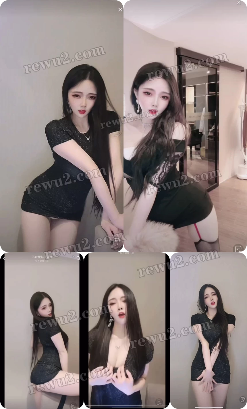 【抖音主播】一一是只猫 粉丝群跳舞 无水印（4v/189m）