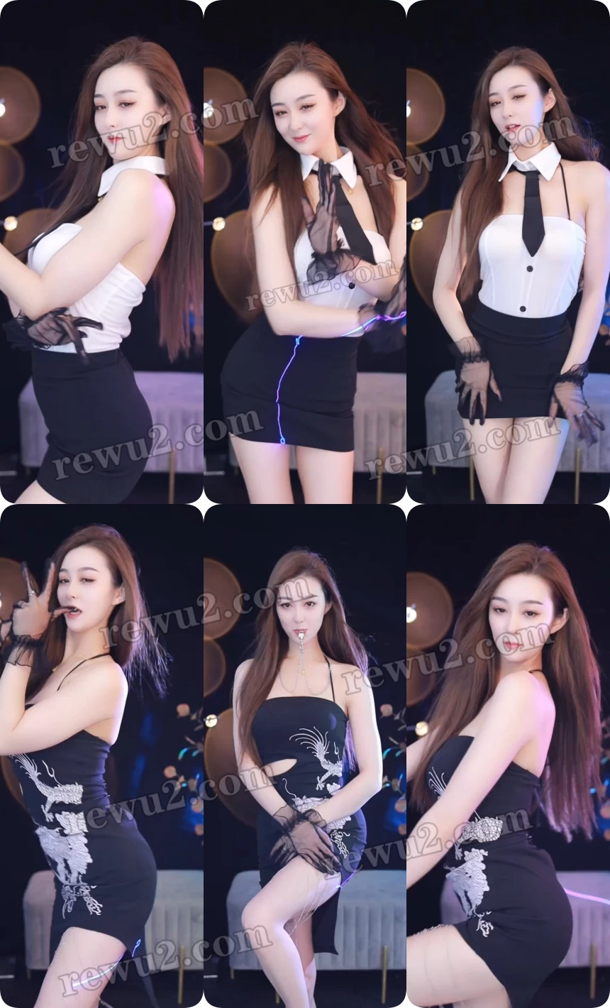 【抖音主播】乔伊伊 原虎牙虞一 8月初直播跳舞录屏 无水印（8v/610m）