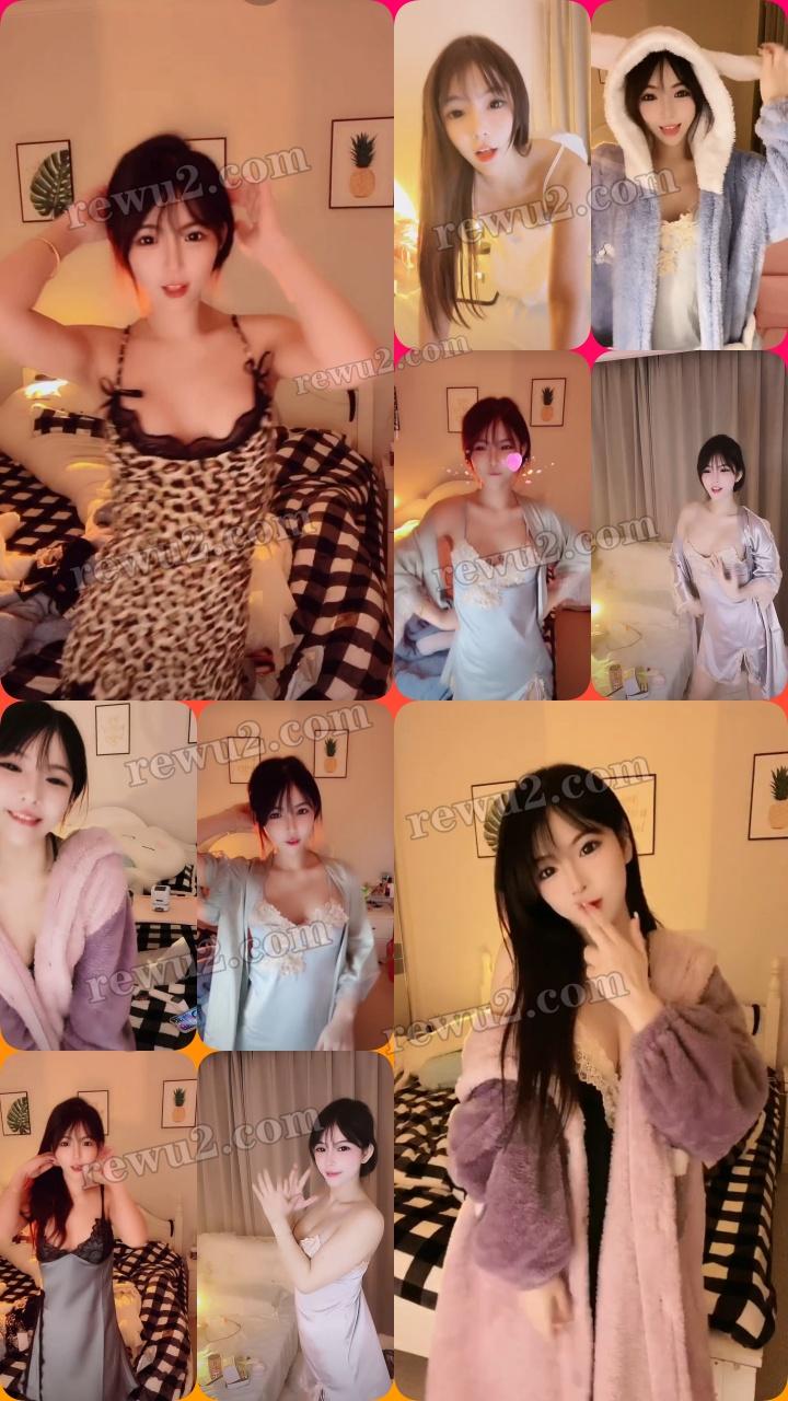 【抖音主播】妮好甜直播录屏+段子 无水印 （15v/435m）