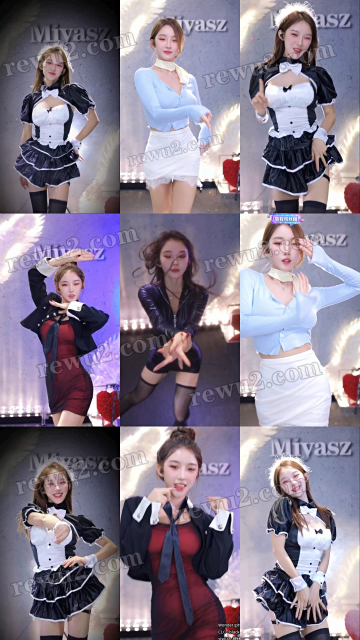 【抖音主播】姜妍妍 直播跳舞福利 无水印（16V2.04G）