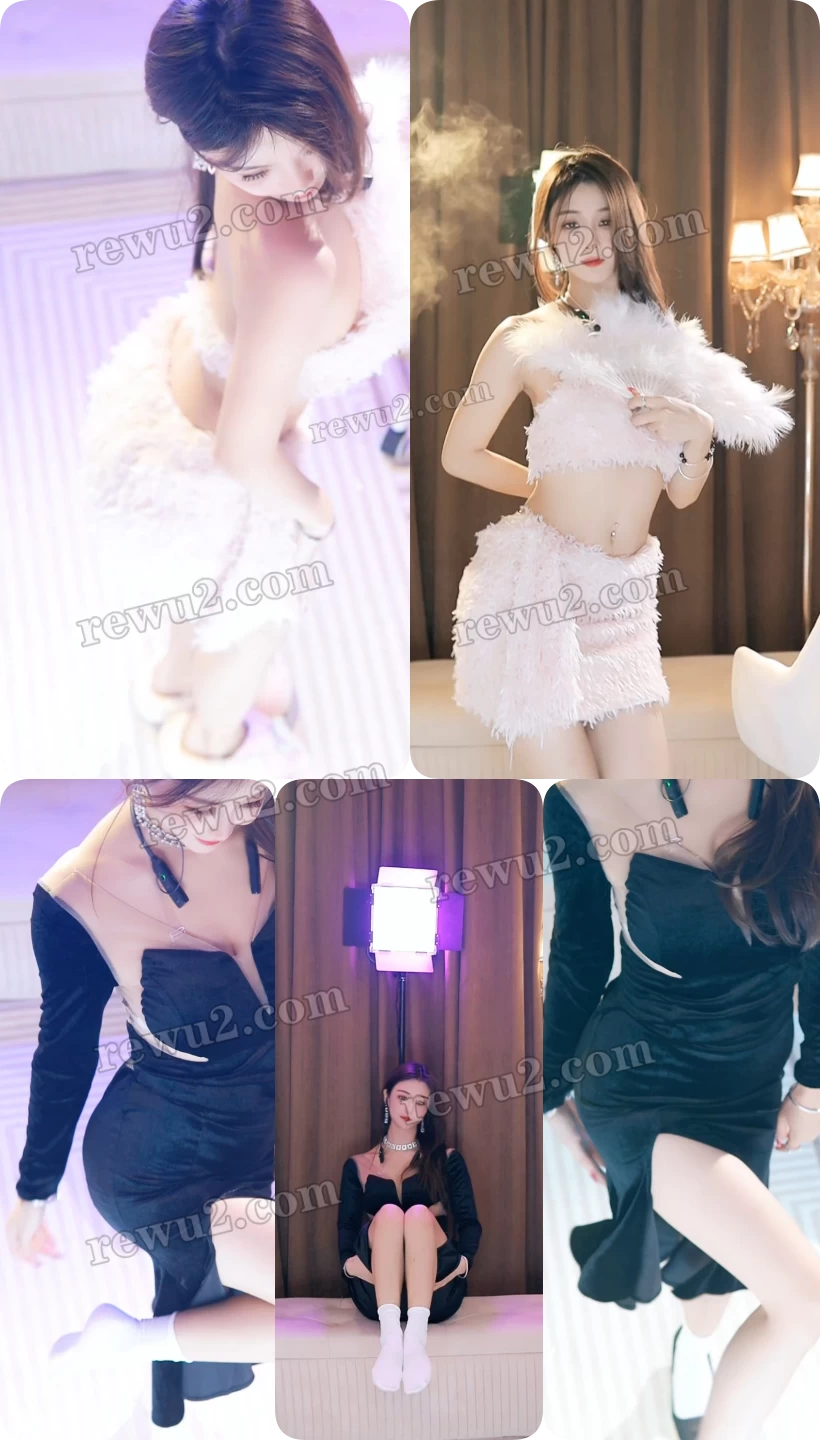 【抖音主播】娜露露 12/ 慢摇跳舞录屏 无水印（2v/206m）