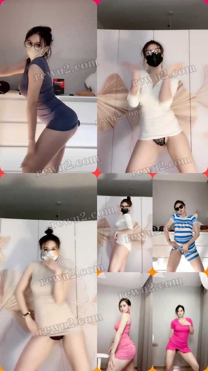 【抖音主播】婷猪儿/小婷婷大肥豚烧舞内露 无水印 （8v/521m）