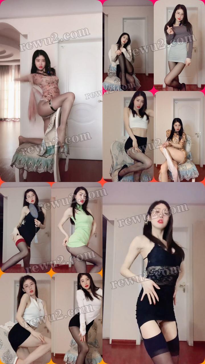 【抖音主播】莉莉学姐群福利集合+直播擦边跳舞内露 无水印 （5v/934m）