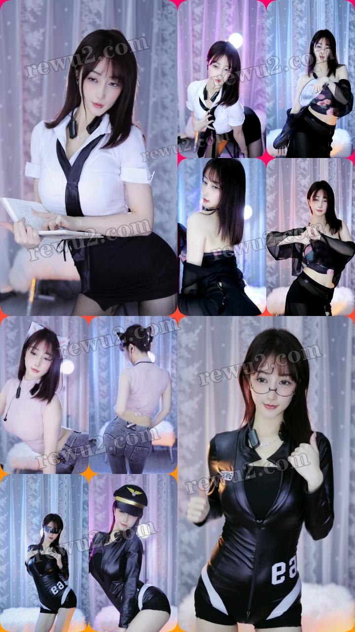 【抖音主播】蕾lay直播跳舞 无水印（10v/1.95g）